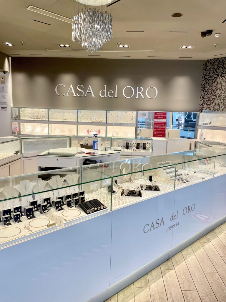Joyas expuestas en Casa del Oro de Tenerife